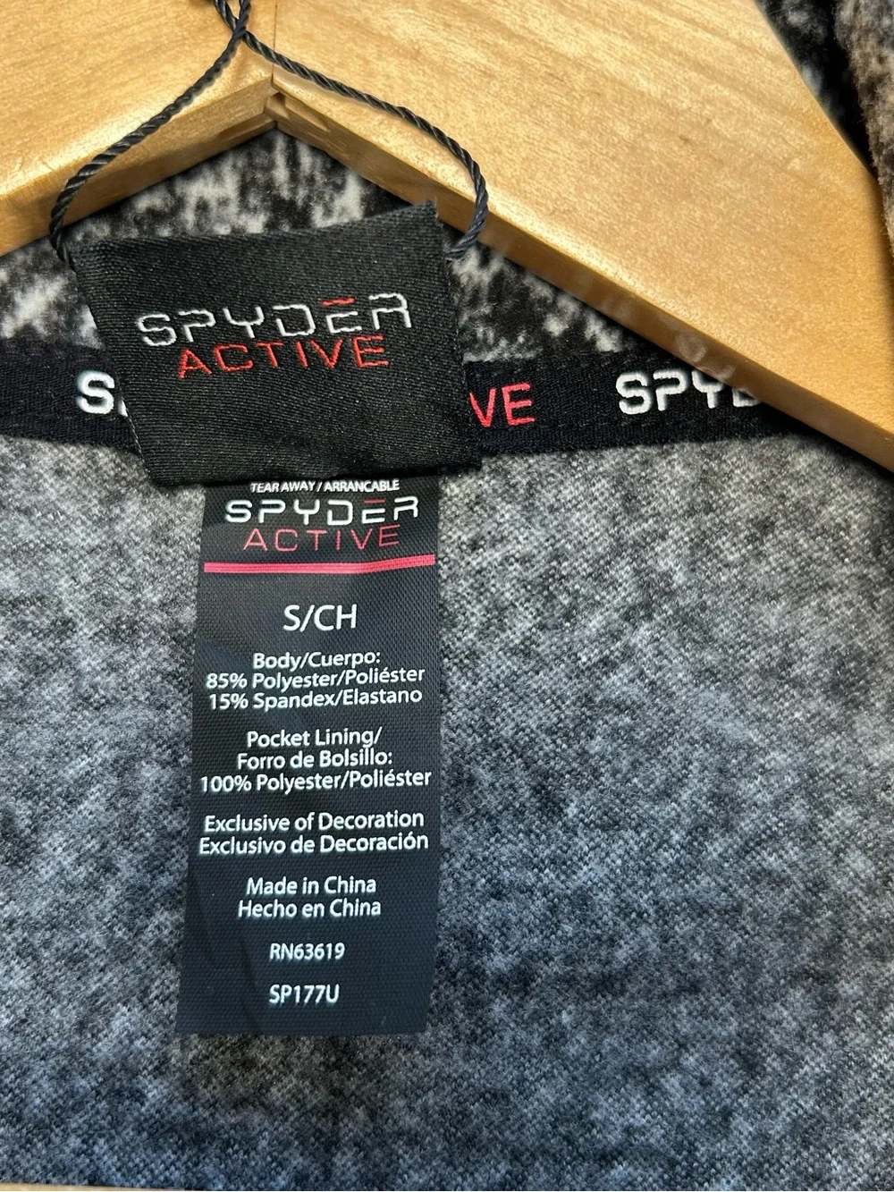 Spyder Active Women's Half Zip Fleece Pullover Jacket Size Small Multicolor